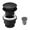 Venice Black Universal Click Clack/Freeflow Basin Waste -Plumbing Supplies Sales vpwrbw050550 l