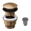Venice Brushed Bronze Universal Click Clack/Freeflow Basin Waste -Plumbing Supplies Sales vpwrbw500550 l