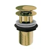 Urlington Bathroom Burlington Gold Click-Clack Slotted Push Button Basin Waste 1 Urlington Bathroom Burlington Gold Click-Clack Slotted Push Button Basin Waste -Plumbing Supplies Sales w11gold l