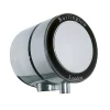 Urlington Bathroom Burlington Overflow Bath Filler Waste With Black Ceramic For Single Ended Baths