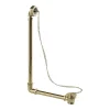 Urlington Bathroom Burlington Gold Exposed Bath Overflow, Plug & Chain 1 Urlington Bathroom Burlington Gold Exposed Bath Overflow, Plug & Chain -Plumbing Supplies Sales w4gold l