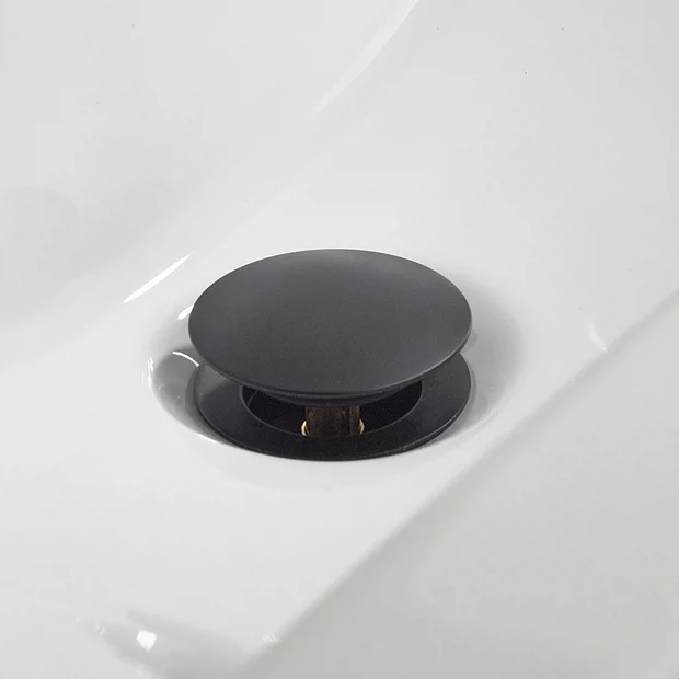 Bristan Black Round Basin Clicker Waste 6 Bristan Black Round Basin Clicker Waste - Image 4