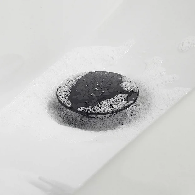 Bristan Black Round Basin Clicker Waste 3 Bristan Black Round Basin Clicker Waste