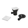Bristan - Square Clicker Bath Waste With Overflow