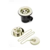 Bristan - Economy Bath Waste With Brass Plug - Gold -Plumbing Supplies Sales wbth3g l