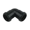 FloPlast 32mm Black Push-Fit 90° Bend -Plumbing Supplies Sales wp10b l