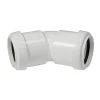FloPlast 32mm White Push-Fit 135° Bend -Plumbing Supplies Sales wp18w l