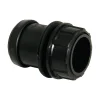 FloPlast 32mm Black Push-Fit Tank Connector
