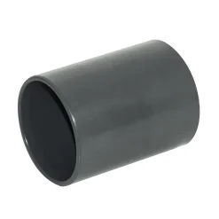 FloPlast 40mm Anthracite Grey ABS Straight Coupling