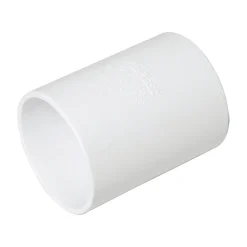 FloPlast 32mm White ABS Straight Coupling