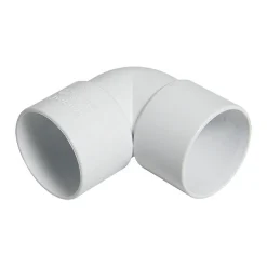 FloPlast 32mm White ABS 90° Bend