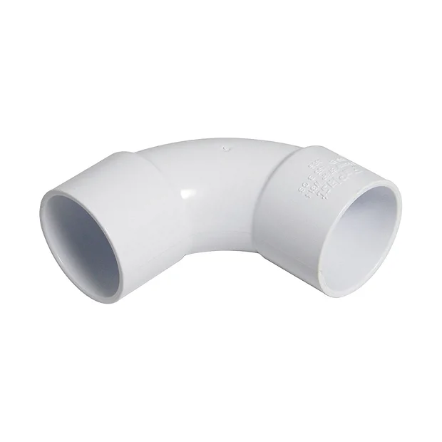 FloPlast 40mm White ABS 92.5° Bend 3 FloPlast 40mm White ABS 92.5° Bend