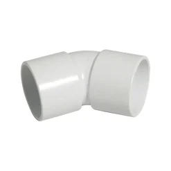 FloPlast 50mm White ABS 135° Bend