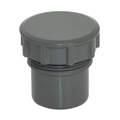 FloPlast 32mm Anthracite Grey ABS Access Plug