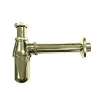 Imperial Antique Gold 1/4 Basin Bottle Trap -Plumbing Supplies Sales xo60130200n l