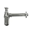 Imperial Polished Nickel 1/4 Basin Bottle Trap -Plumbing Supplies Sales xo60130300n l